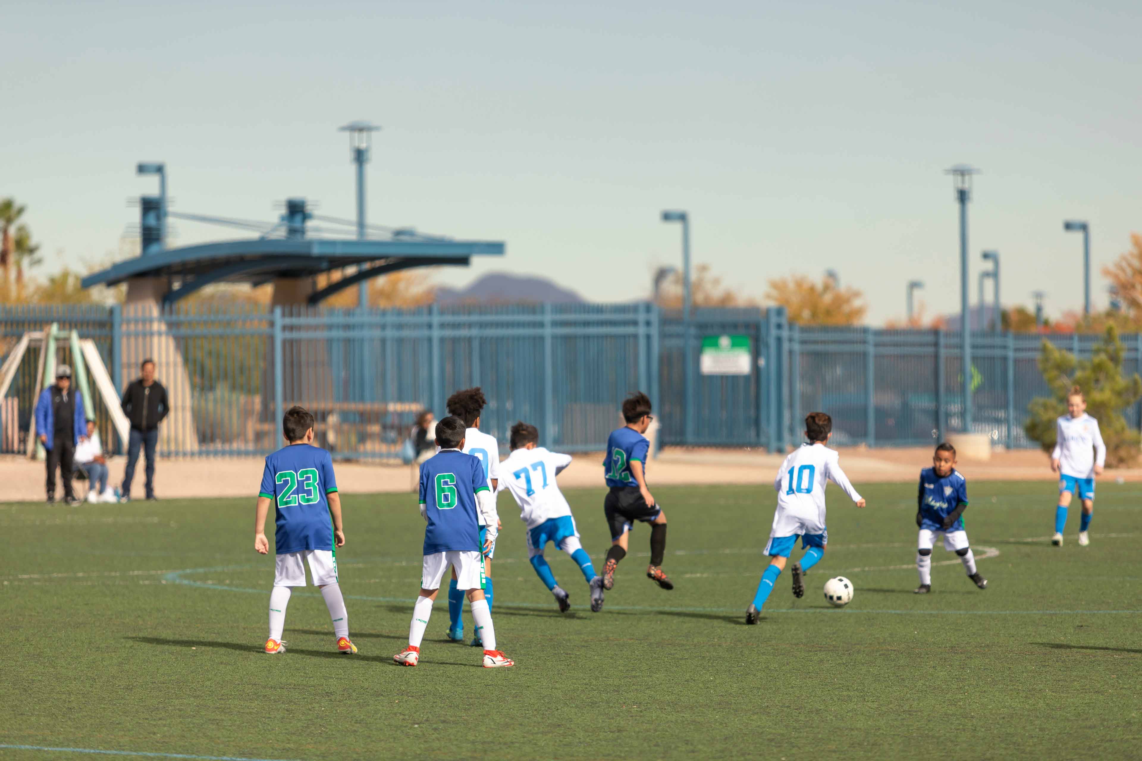 youth soccer game